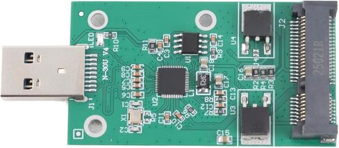 Pissente MSATA to USB 3.0 Riser Card Adapter, 3x5cm in Kuwait