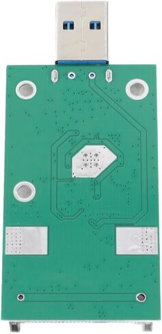 Pissente MSATA to USB 3.0 Riser Card Adapter, 3x5cm in Kuwait