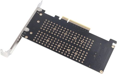 Pissente NVMe M.2 Adapter Card, PCIe X8 Dual 32Gbps in Kuwait