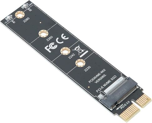 Pissente PCIe to M.2 NVME Adapter Riser Card with Cooling Fin in Kuwait