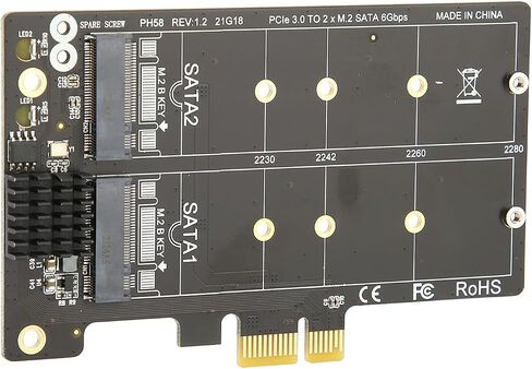 Pissente Adapter Card M.2 to PCIe, Chip in Kuwait