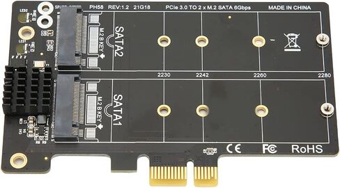 Pissente Adapter Card M.2 to PCIe, Chip in Kuwait