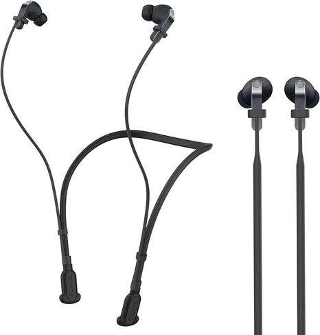 Compatible for Samsung Galaxy Buds 4 Pro (2026) /SamsungGalaxy Buds 4 (2026) Strap, Soft Silicone Neckband Holder, Anti-Lost Wire Cord for Gym, Wireless Headphone Anti-Lost Strap, Black in Kuwait