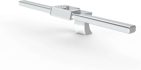 Computer Screen Clip Light Notebook Hanging Light to Reduce Blue Light Eye Protection Office Learning Reading Display Screen Light for Desk/Office/Home (Color : A Size : Black) (A Silver) in Kuwait