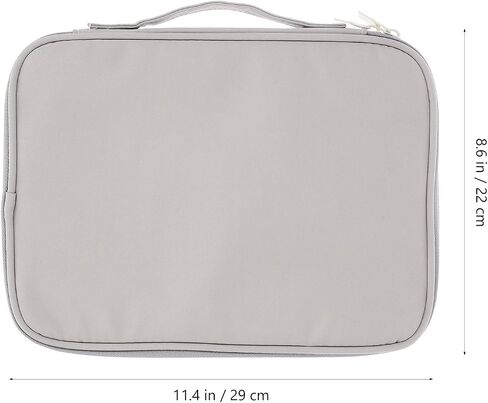 CALLARON Portable Tablet Travel Case Bag with Nylon and Polyester Material, Sleek Minimalist Tablet Organizer Sleeve for Storage and Carrying in Kuwait