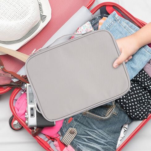 Homoyoyo Tablet Carrying Case with Spacious Storage and Sleek Nylon Design Polyester Tablet Sleeve Travel Organizer Pouch for Protecting in Kuwait