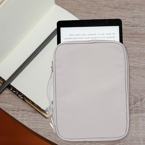 Homoyoyo Tablet Carrying Case with Spacious Storage and Sleek Nylon Design Polyester Tablet Sleeve Travel Organizer Pouch for Protecting in Kuwait