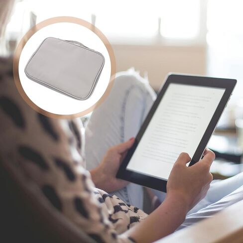 Homoyoyo Tablet Carrying Case with Spacious Storage and Sleek Nylon Design Polyester Tablet Sleeve Travel Organizer Pouch for Protecting in Kuwait