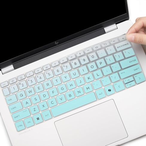 Keyboard Cover for 2026 2025 HP OmniBook 3 14"/OmniBook 3 AI 14" 14-hu 14-hy 14-hw Series 14-hu0026nr 14-hu0016nr 14-hy0017nr 14-hw0027nr 14-hw0012 (NOT FIT OmniBook 3 Next Gen AI 14-ha)-OMint in Kuwait