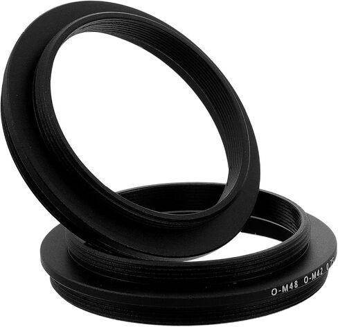 Adapter M42 Ring M48 Thread 2pcs Male to Telescope Camera in Kuwait