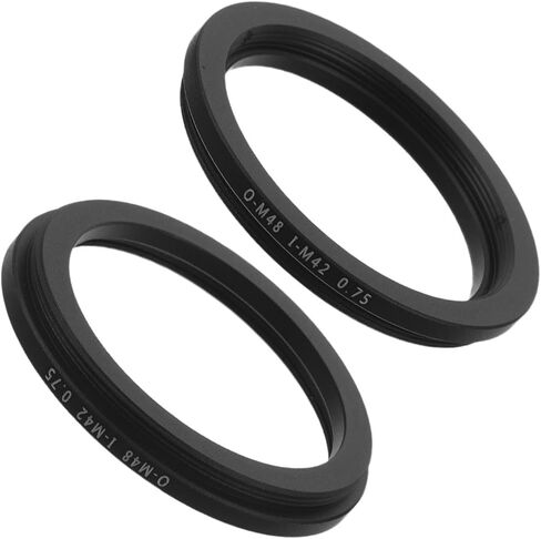 Telescope Alloy Adapter to Female M42 Ring Male 2pcs M48 Aluminum in Kuwait