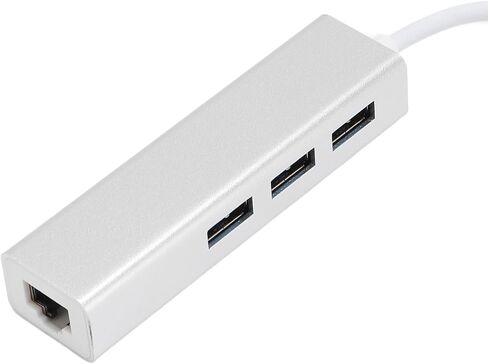 Keenso USB to Ethernet Adapter 1000Mbps with Type C Hub in Kuwait