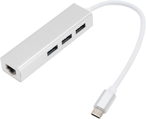 Keenso USB to Ethernet Adapter 1000Mbps with Type C Hub in Kuwait