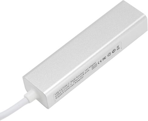 Keenso USB to Ethernet Adapter 1000Mbps with Type C Hub in Kuwait