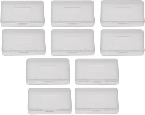 10pcs Game Cartridge Case Box, Transparent Anti Dust Cover Cartridge Game Case Box for N intendo Game Boy Advance GBA in Kuwait