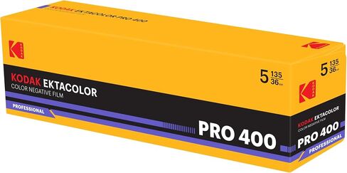 KODAK Ektacolor Pro 400 Color Negative Film 135-36, 5 Pack in Kuwait