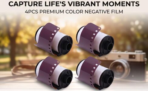 PUSOKEI 135 Color Negative Film 200 ISO 4 Pack for Portrait Landscape in Kuwait