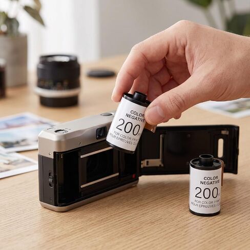 PUSOKEI 135 Color Negative Film 200 ISO 4 Pack for Portrait Landscape in Kuwait