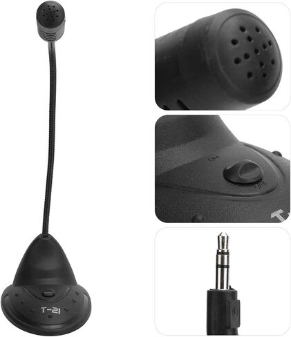 Microphone with Adjustable Goose Neck, 1.38m Cable in Kuwait