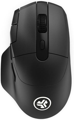 JLab Midnight, Wireless Ergonomic Gaming Mouse, 7-Button, Black in Kuwait