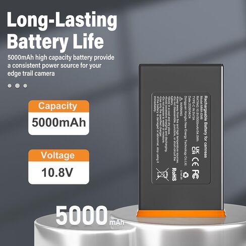 DONGNI for Edge 3 Battery Pack, 5000mAh Power Mag Plus Rechargeable Battery in Kuwait