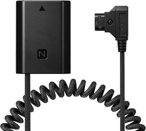 K&F CONCEPT D-TAP Dummy Battery for Sony NP-FZ100, Camera Power Adapter for Sony FX3, FX30, A7V, A7IV, A7III, A7S III, A7R III, A7R IV, A7R V, A7C, A7C II, A7CR, A9, A6600, A6700, ZV-E1, V Mount in Kuwait