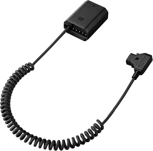 K&F CONCEPT D-TAP Dummy Battery for Sony NP-FZ100, Camera Power Adapter for Sony FX3, FX30, A7V, A7IV, A7III, A7S III, A7R III, A7R IV, A7R V, A7C, A7C II, A7CR, A9, A6600, A6700, ZV-E1, V Mount in Kuwait