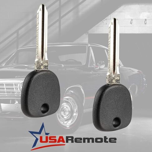 Car Key Fob Keyless Entry Remote with Ignition Key fits Chevy Silverado Avalanche Traverse / GMC Sierra Acadia / Pontiac Torrent / Suzuki XL-7, Set of 2 in Kuwait