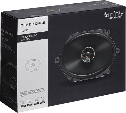 Infinity REF687F 6x8 Inch 2 Way Car Speakers - Pair in Kuwait