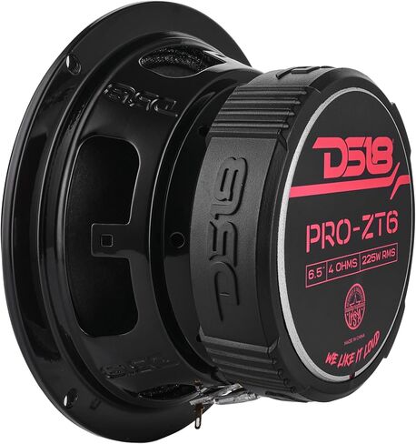 DS18 PROZT6 6.5 inch 2-Way Coaxial 225 Watts 4-Ohm Single Speaker in Kuwait