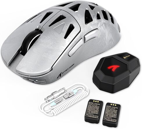 ATTACK SHARK RS6 Ultra Wireless Gaming Mouse, Carbon Fiber, 63g in Saudi Arabia