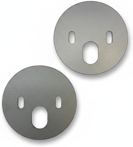 GSI Offset Slotted Air Bag Mounting Plates with Rotational Adjustment (Pair) in Saudi Arabia