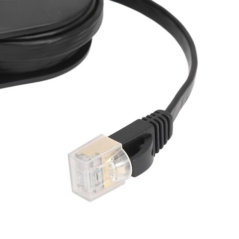 Walfront Retractable Ethernet Cable 7 Flat Ethernet Network Cable 4.9 FT with RJ45 Connectors for High Speed LAN Gaming in Saudi Arabia