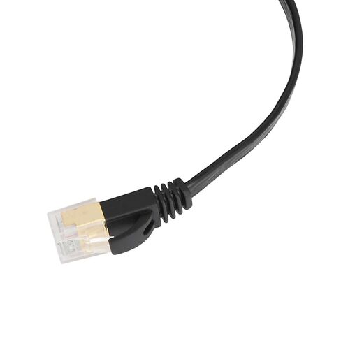 Walfront Retractable Ethernet Cable 7 Flat Ethernet Network Cable 4.9 FT with RJ45 Connectors for High Speed LAN Gaming in Saudi Arabia