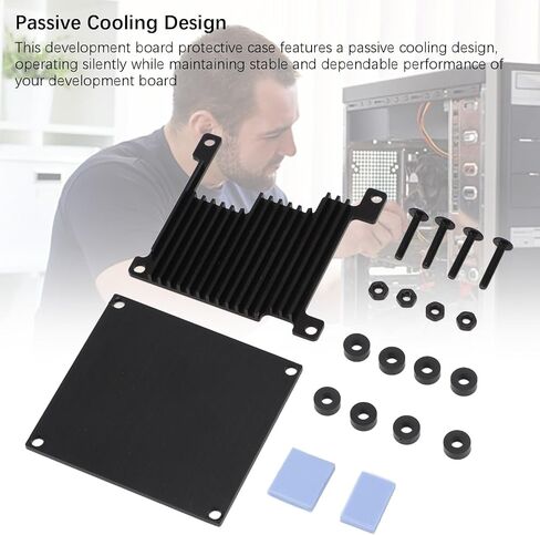 Aluminum Alloy Passive Cooling Development Board Case for Orange Pi 3 with Precise Construction for Stable Connection in Saudi Arabia