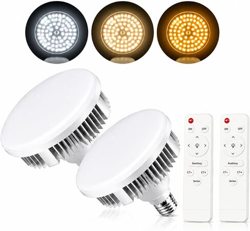 2Pack 135W LED Photography Light Bulbs for Softbox Photo Video Studio in Saudi Arabia