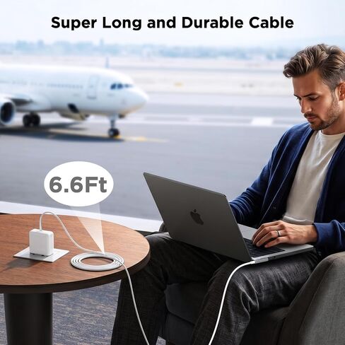 60W Charger for MacBook Pro，60W Magnetic1 L-Tip Power Adapter Charger Replacement for MacBook Pro 13 inch (Before Mid 2012 Models) in Saudi Arabia