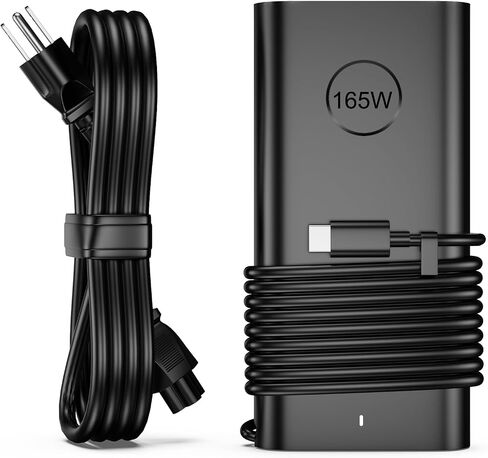 165W GAN USB C Charger Compatible with Dell Precision 5690 5680 in Kuwait