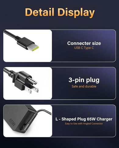 QFA 65W USB C Laptop Charger in Kuwait