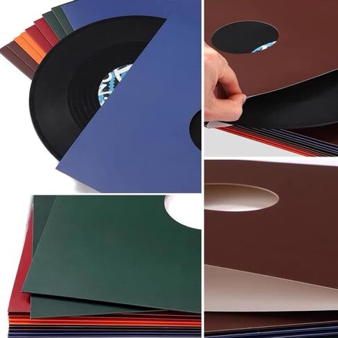 5pcs Inch Vinyl Record Sleeves Paper Album Sleeve Protector for Vinyl Records Easy to Open and Protection in Saudi Arabia