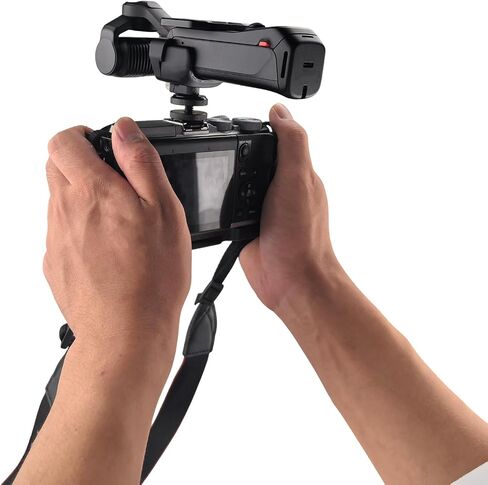 Cold Shoe Mount Bracket Compatible for Insta360 Luna Ultra, Camera Expansion Stand for Microphone LED Fill Light Vlog Shooting Accessories in Kuwait