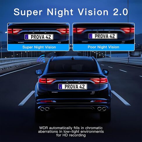 4 Channel Dash Cam 360° View 5G WiFi & APP Control in Kuwait