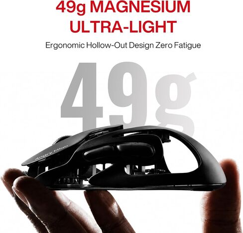 AM Infinity 49g Ultra Lightweight Wireless Gaming Mouse with PAW3950 Sensor in Kuwait