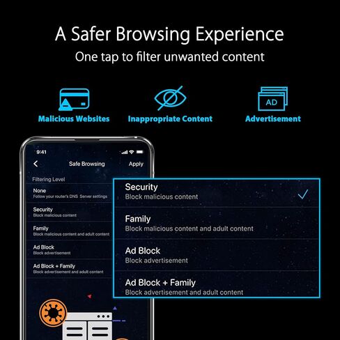 ASUS RT-AX86U Pro (AX5700) Dual Band WiFi 6 Extendable Gaming Router, 2.5G Port, Mobile Game Mode, Port Forwarding, Subscription-Free Network Security, VPN, AiMesh Compatible (Renewed), BLACK in Kuwait