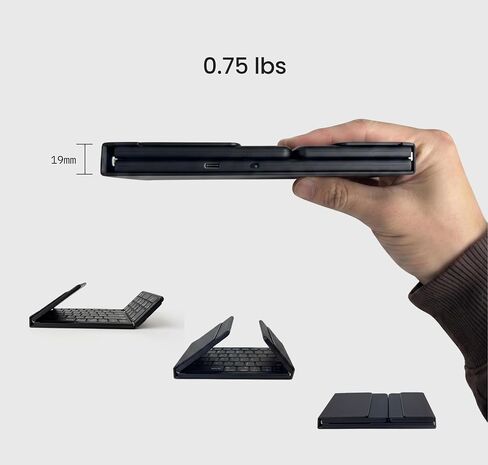 Foldable Keyboard and Mouse, Portable Keyboard for Laptop in Kuwait