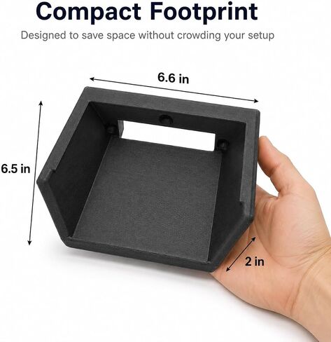 SplashNColor Wall Mount Bracket for A50-Style Gaming Headset Base Station - Screw-in Dock Holder in Saudi Arabia
