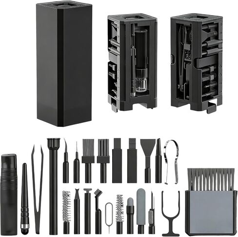 of 1 Professional 32 in 1 Electronics for Phones Laptops Cameras Notebook Cleansing Set Profound Cleansing Tools Abs Tools Notebook Set Profound Abs in Saudi Arabia