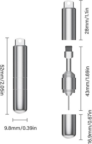 Electronics Maintenance Tool Double Head Design for Card Tray Removal and Device Compact Keychain Attachment Phone Card Ejector Keychain Tool in Saudi Arabia