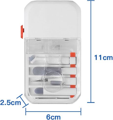 14Pcs Multifunction Portable Washing with Retractable Brush for Electronics Smartphones Tablets Laptops Laptop in Saudi Arabia