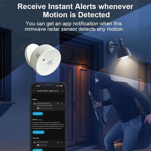 Zigbee Presence Sensor, Built-in Temperature, Humidity and Light Sensor in Kuwait